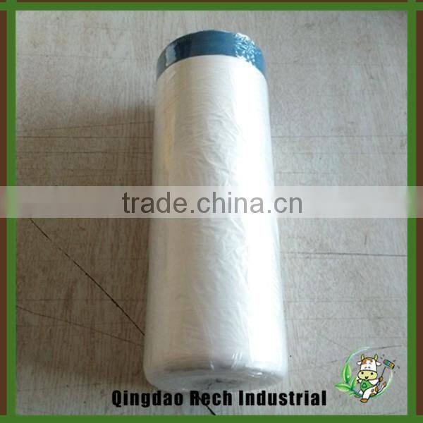 pe-taped plastic HDPE masking film