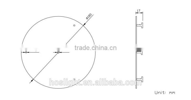 20W 1800 lm customized AC led PB board connecting AC230V directly replace 60-80W 2D/CFL lamp