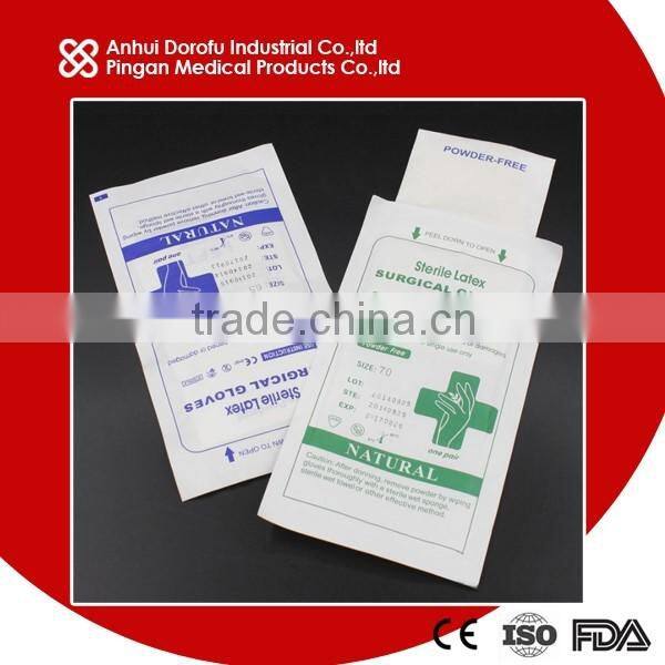 Latex surigcal glove CE ISO