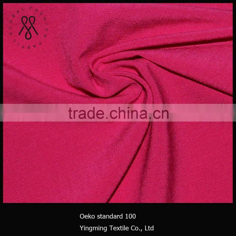 polyester meryl linen spandex fabric