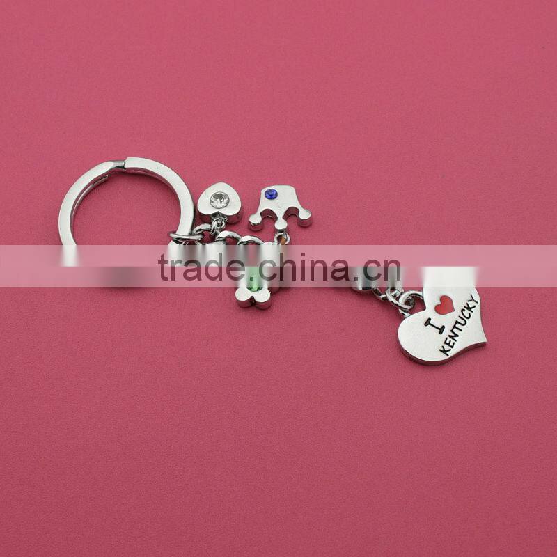 Custom Metal National Flags keychain for promotion 2014 selling national flag keychain Bright zinc alloy keychain