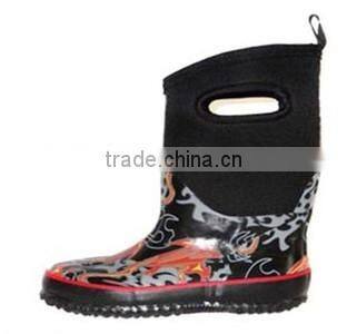 neoprene kid's half boots