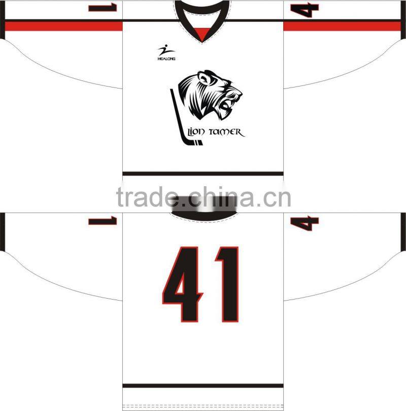 High Quality Hockey Jersey Roller Ice Hockey Mens Sportswear