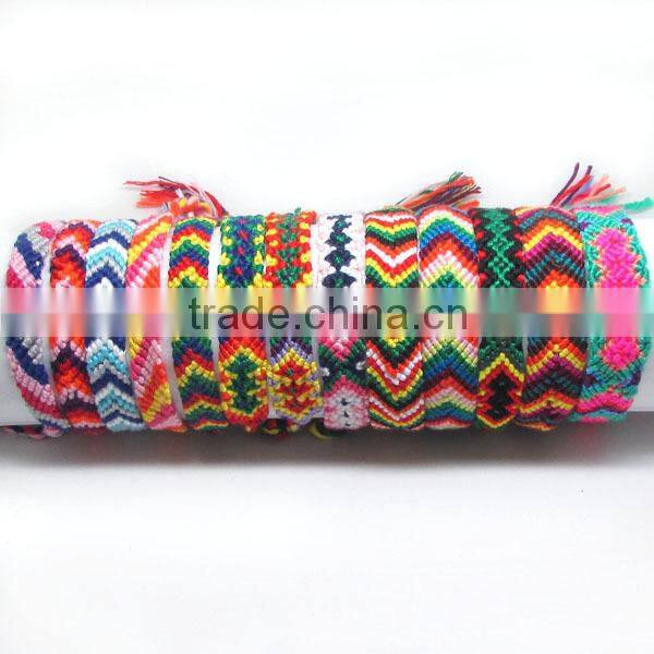 FL0819 Fashion handmade friendship brazilian bracelet, woven friendship bracelet
