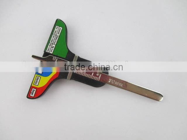 Mechanical Tire Consumption Gauge Measuring Gauging Tools