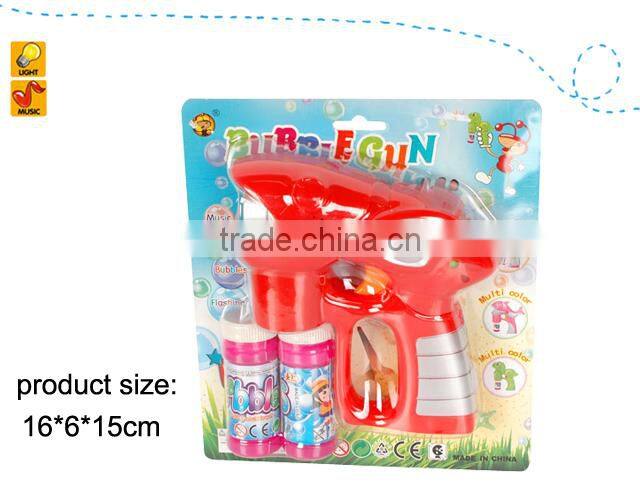 Hot selling outdoor soap bubble water toys buttle gun