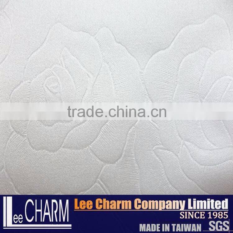 3D Embossed Polyester Upholstery Fabric