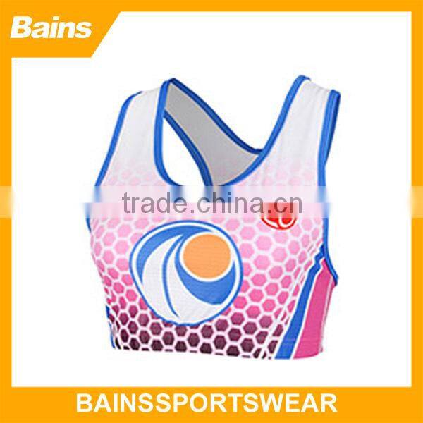 Hot sell custom wholesale sports bra&ladies sports bra
