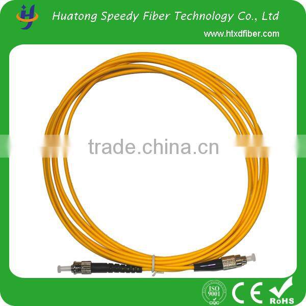 China manufacturer Connector SC LC FC ST fiber optical patch cord for communication