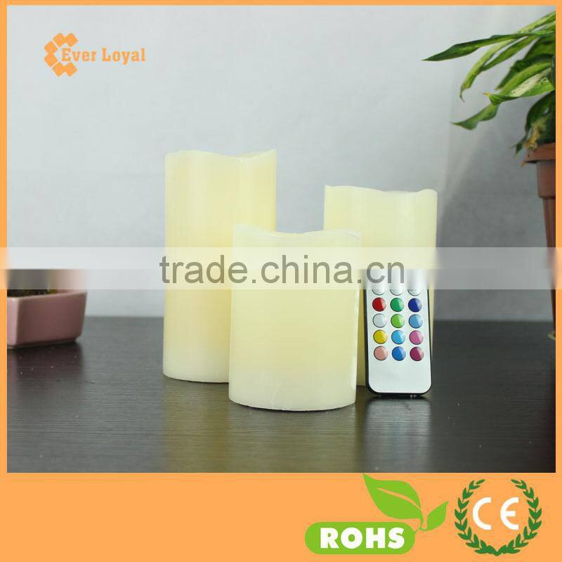Best selling 18 Keys Remote Control Flameless LED Candle