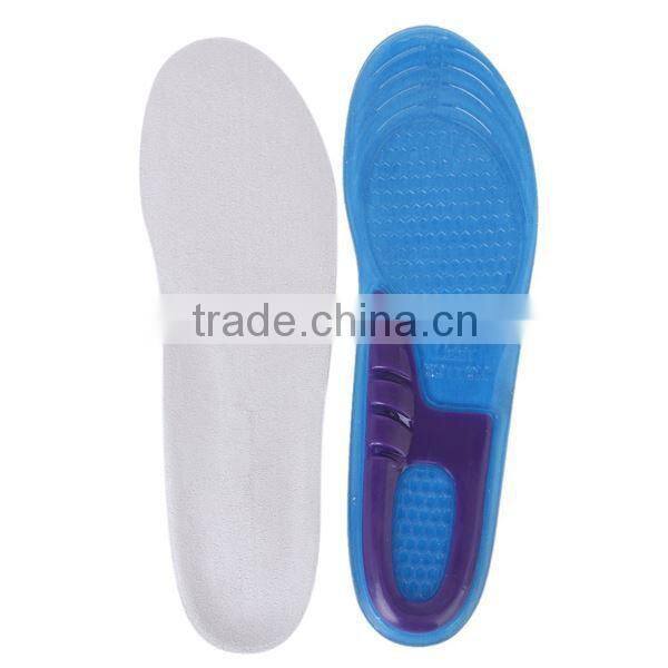 foot care massaging gel insole soft arch support