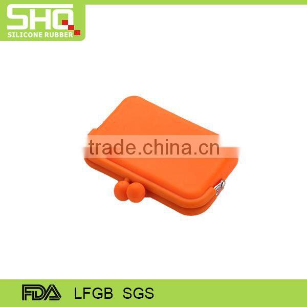 Popular cute lovely silicone coin purse