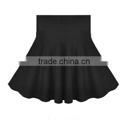 Elastic High Waist Super Soft Breathable Bubble Short Skirt