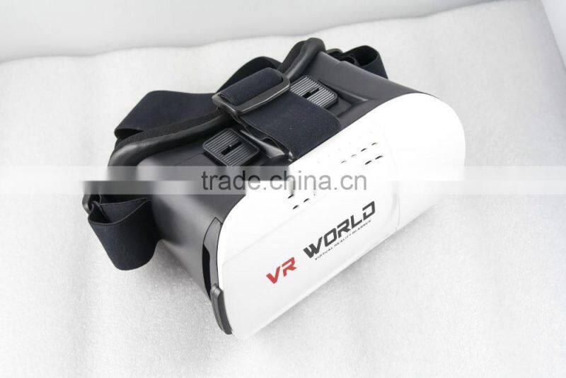 2016 VR Word Plastic cardboard Virtual Reality Glasses Box Virtual Reality 3D