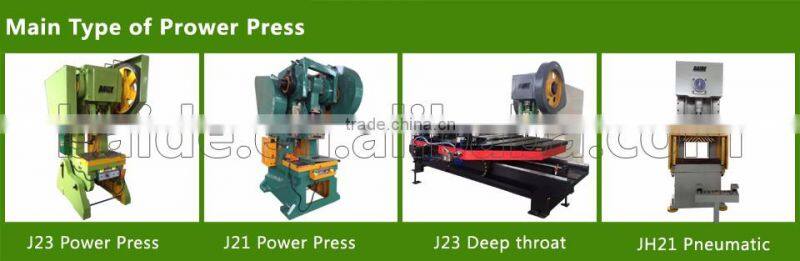 J21 Series General Open Back Fixed Table Mechanical Power Press