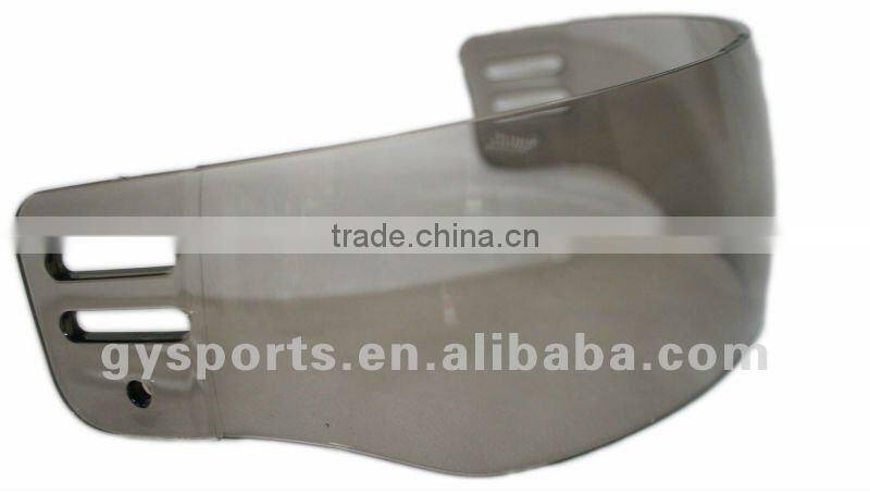 clear polycarbonate shield ice hockey helmet visor