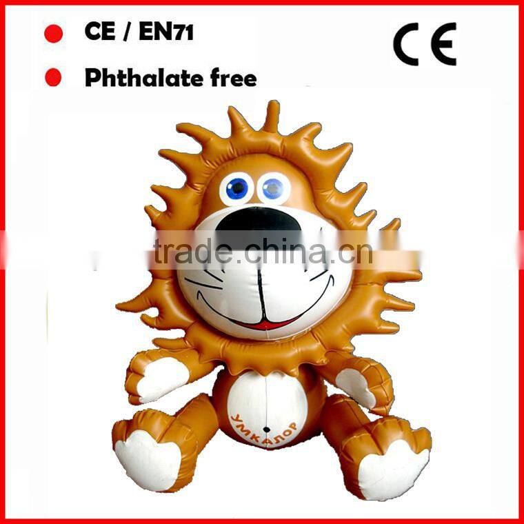 Custom logo printing inflatable animal toys/giant inflatable dolphin for sale