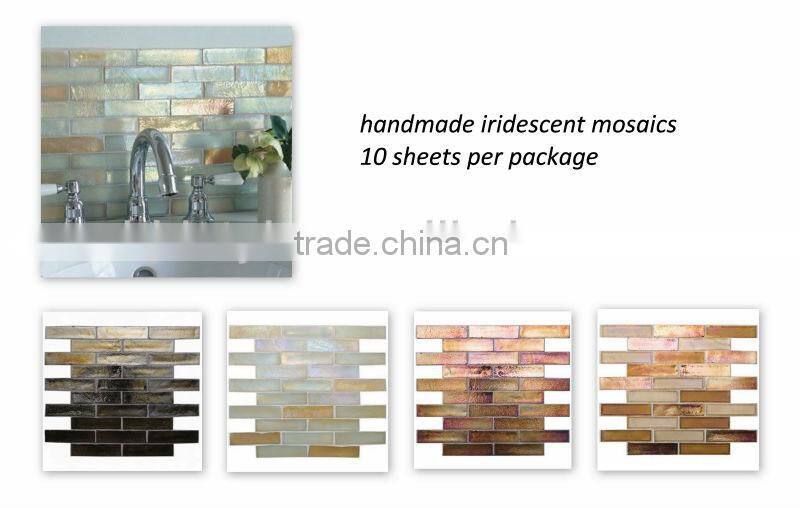 Iridescent Glass Mosaic
