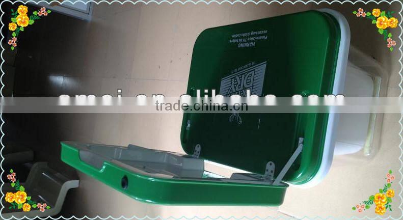 Vacuum thermoforming red portable ice pail for beer plastic box