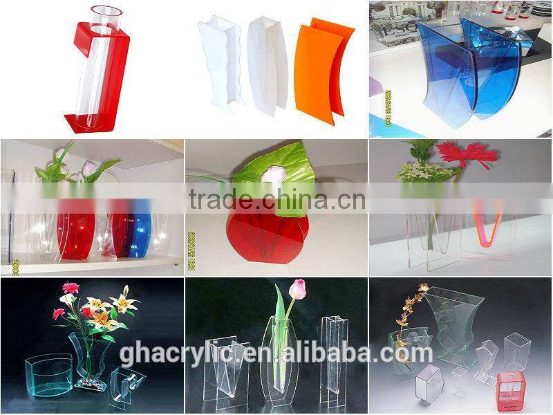 GH-RZ195Newest design high grade Acrylic Cocktail wine rack/ Cocktail wine display stand