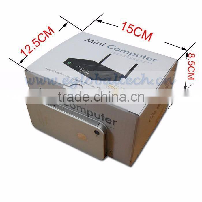 Cheapest Mini PC HTPC Baytrail SoC Design Intel Celeron Dual Core N2810 barebone system 2.0Ghz USB3.0 HdmiI Wifi desktop pc