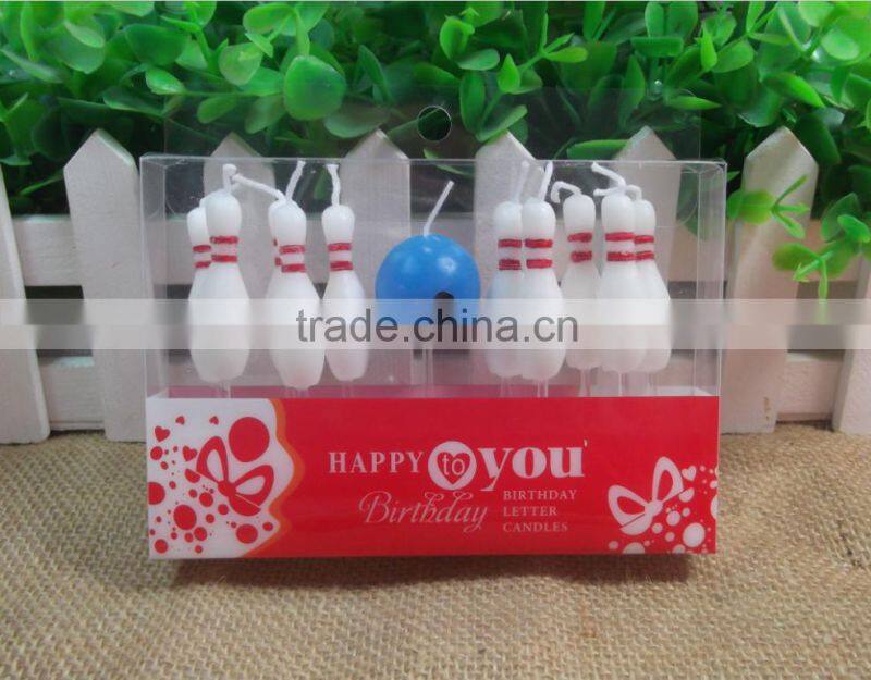 ball shaped birthday cake party candles/candles party
