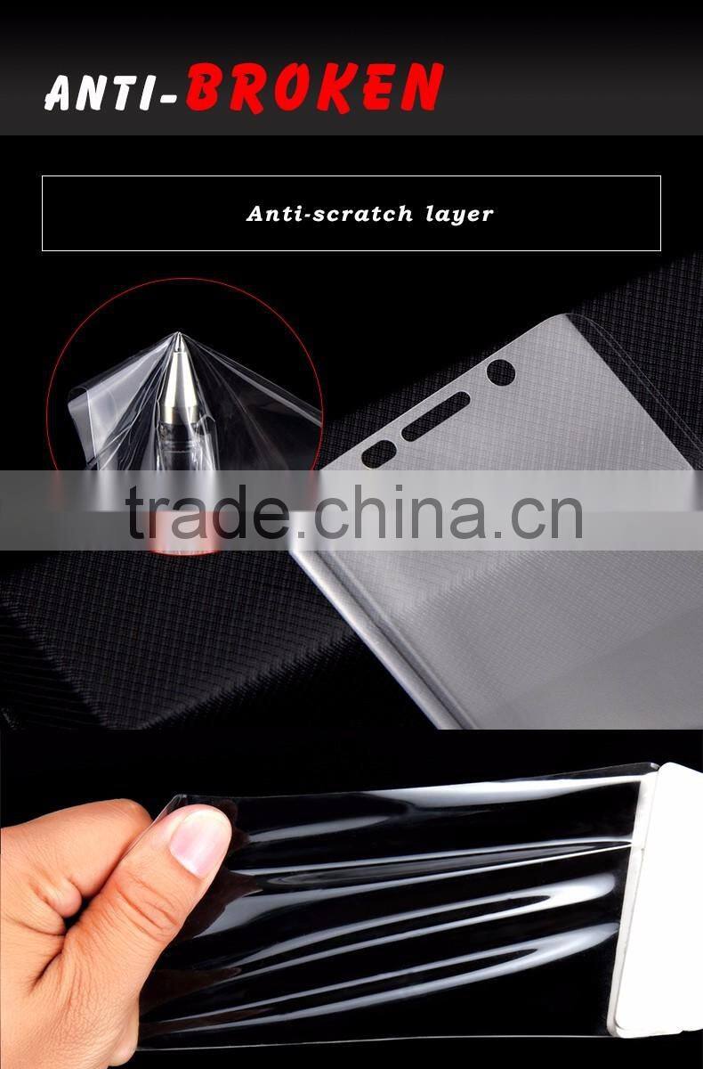 alibaba china phone accessories 3d full cover For s6 edge Tempered Glass Screen Protector