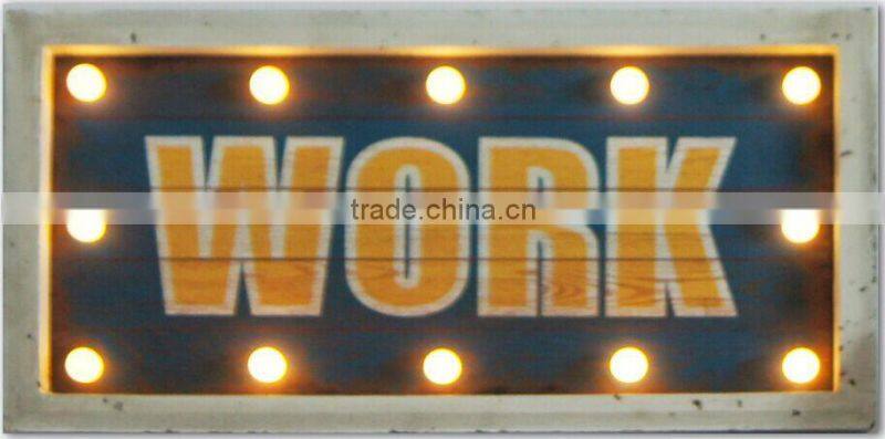 2016 Decoration Wall Art Decor with Romantic Light Modern LED Family Design