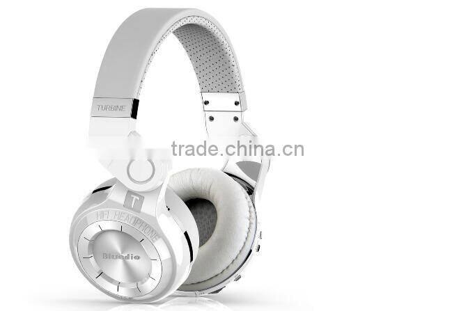 High quality Bluetooth 4.1 Stereo wireless headset T2 with built in FM Radio/Mic Micro-SD