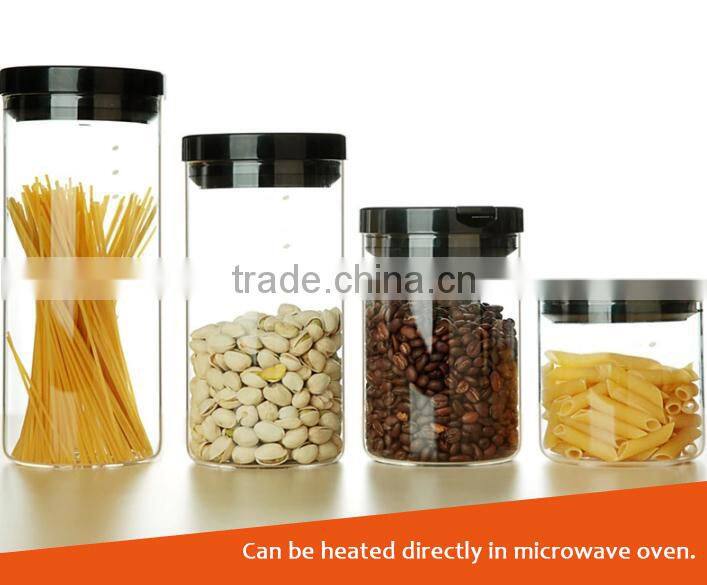 Customized Clear Fancy Water Glass Bottle Glass Jar