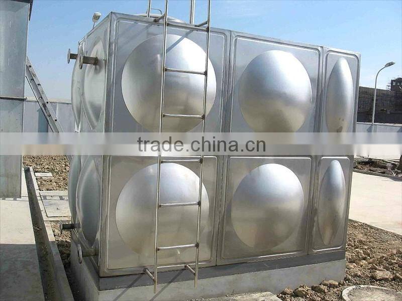 Drinking Water Tank, Square Water Storage Tank, SS304 Stainless Steel Water Tank