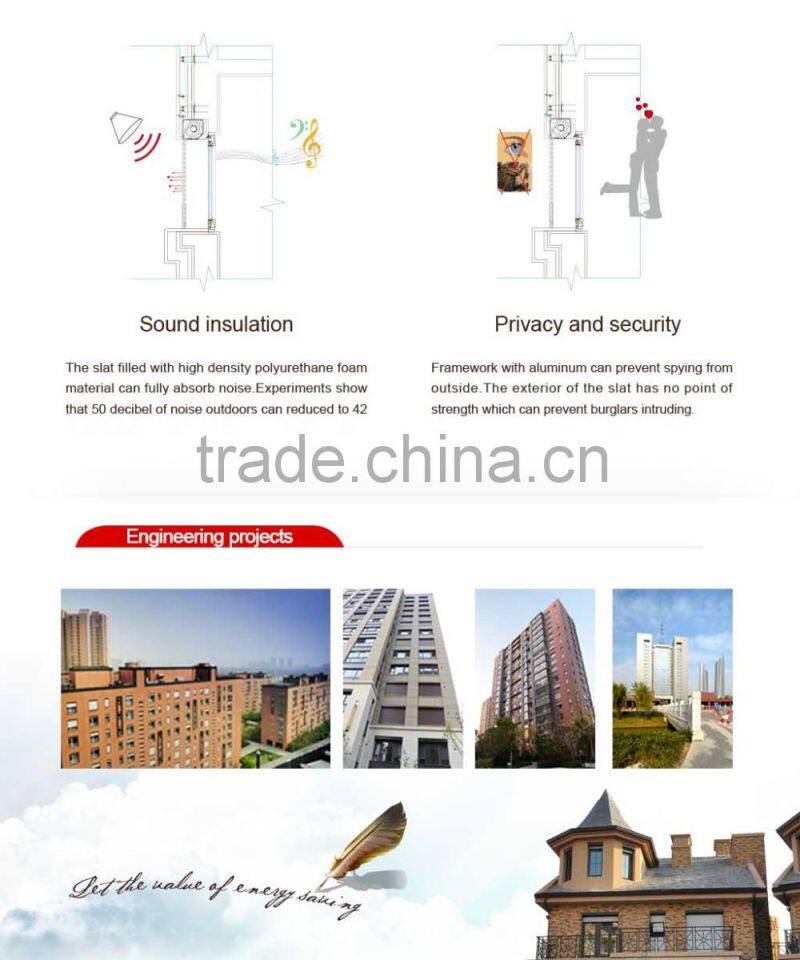 Factory automatic roll up shutter