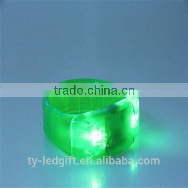 remote controlled led bracelet party sound activated led bracelet