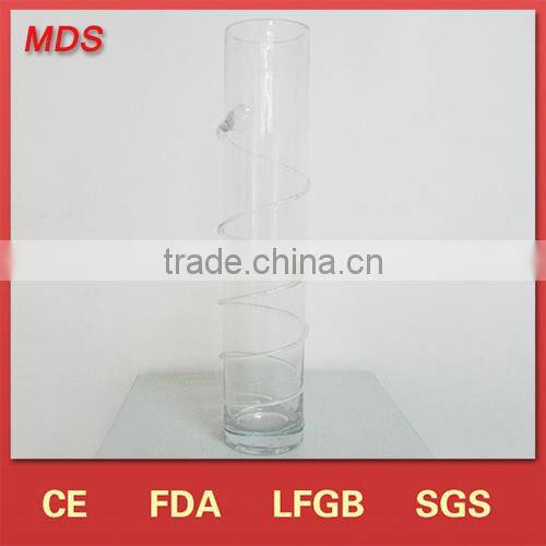 Blown tall glass vases wedding centerpieces factory