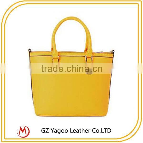 Single shoulder handbags made China wholesale fashion leather handbags