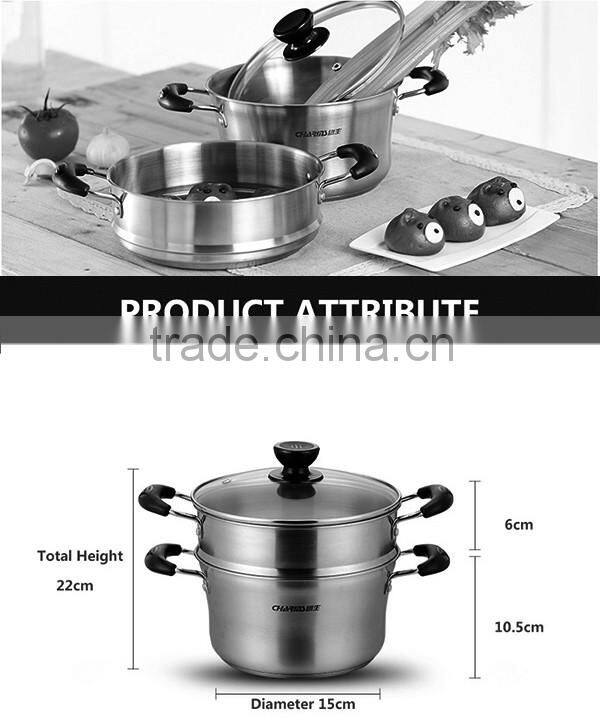 Commercial Large Capacity Rice Induction Stainless Steel Electric Food Steamer