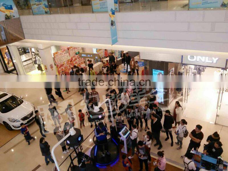 IAAPA popular VR treadmill virtual reality simulator 9d cinema