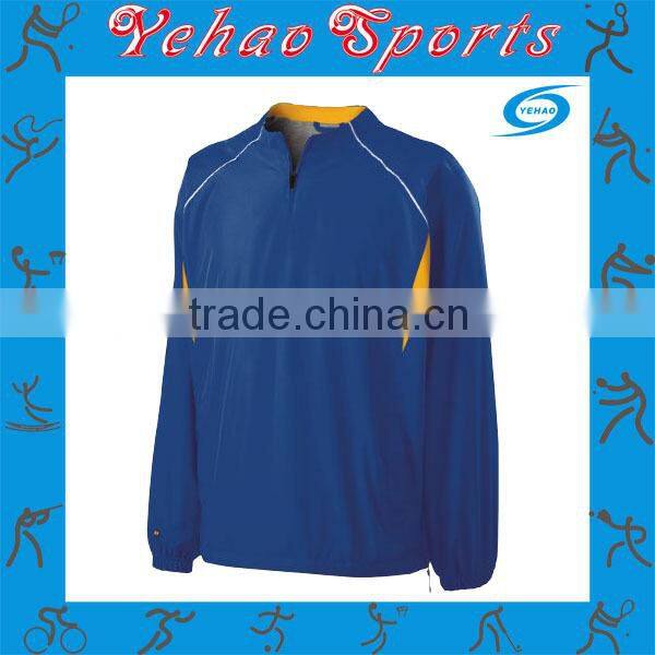 Custom 100% Polyester Soft Warm Up Suits for Men