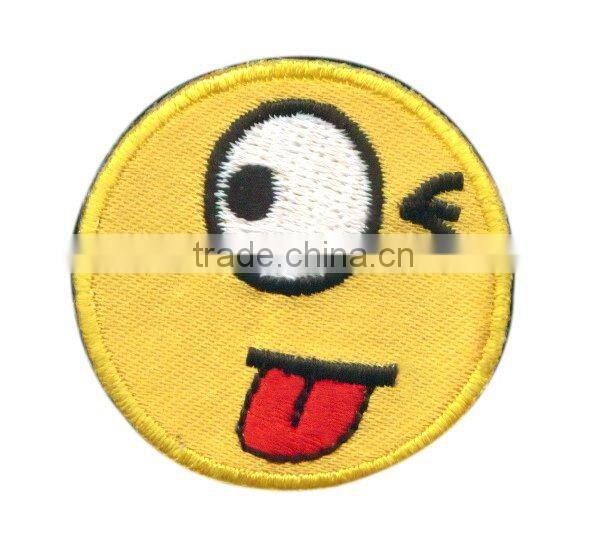 Embroidery garment badge and tag