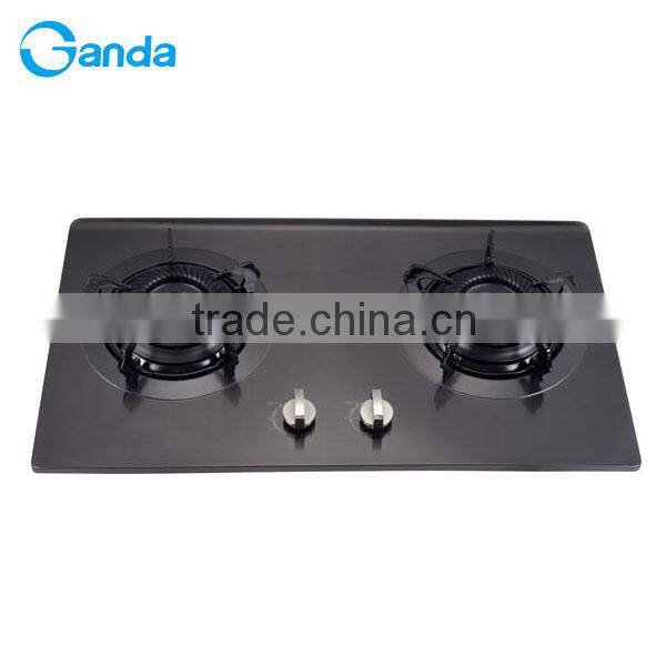 Built-in Black Stainless Steel Gas Cooker