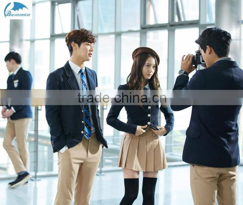 Autumn winter han edition uniforms heirs of preppy wind with school uniform
