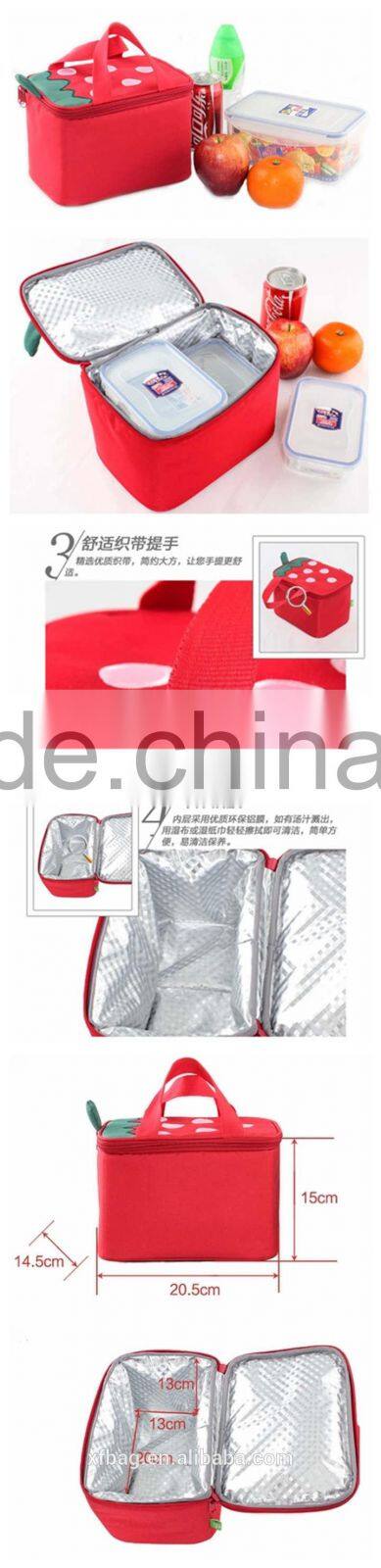 cute style 600D insulated lunch cooler bag