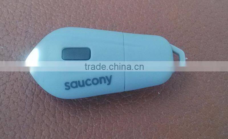 Mini usb rechargeable torch clip