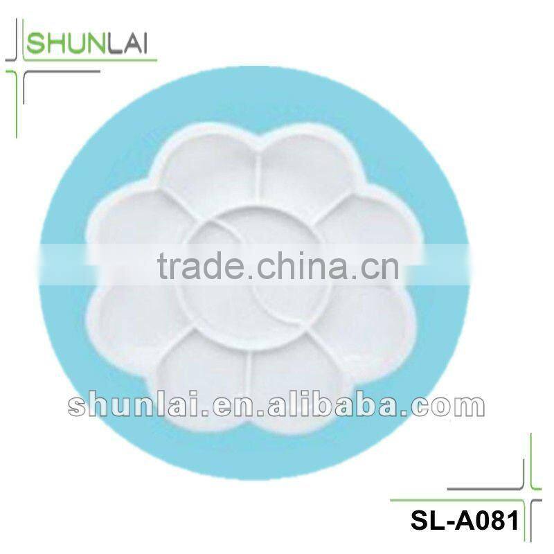 Plastic painting palette with PP material