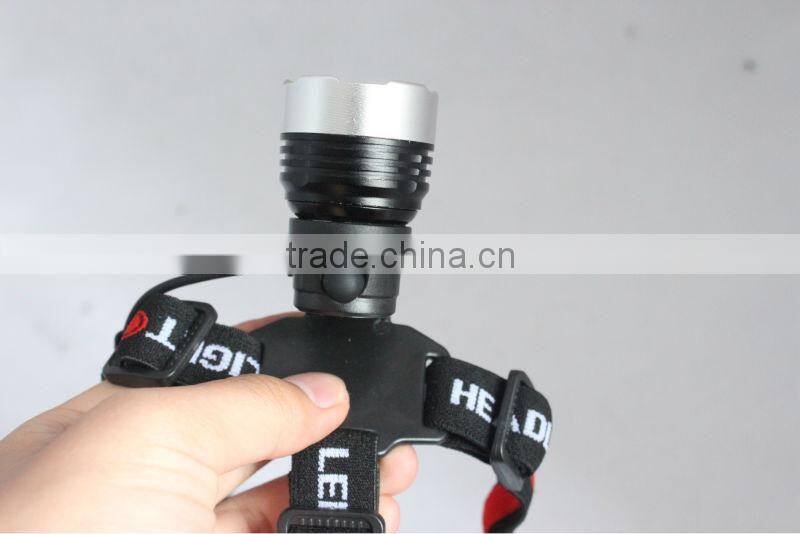 high power aluminum camping led headlamp LED headlight