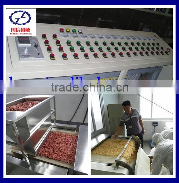 High Efficient Tunnel Wood Chips Microwavel Dryer With CE