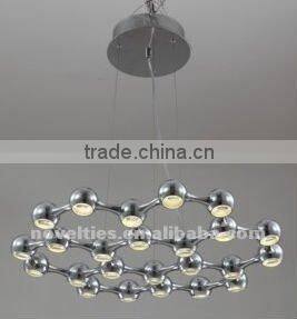 LED Electroplating Ball Chandelier Modern Minimalist Lighting Lamp
