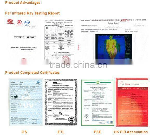 Luxury Slimming Spa Capsule With Carbon Or Ceramic Infrared Sauna