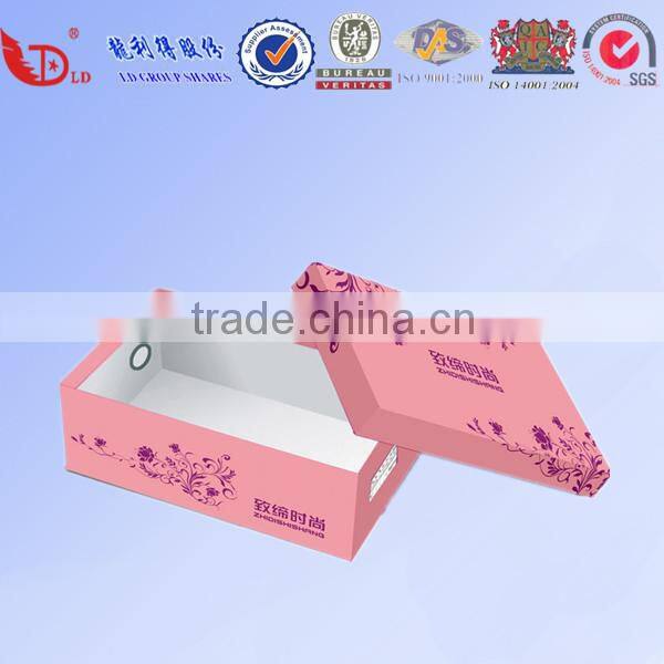 Custom paper nike shoes box