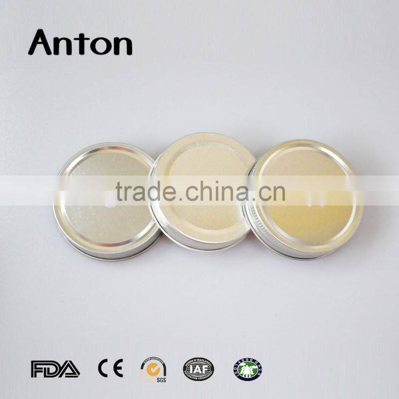 70mm Metal Lug Caps With Hole For Straw